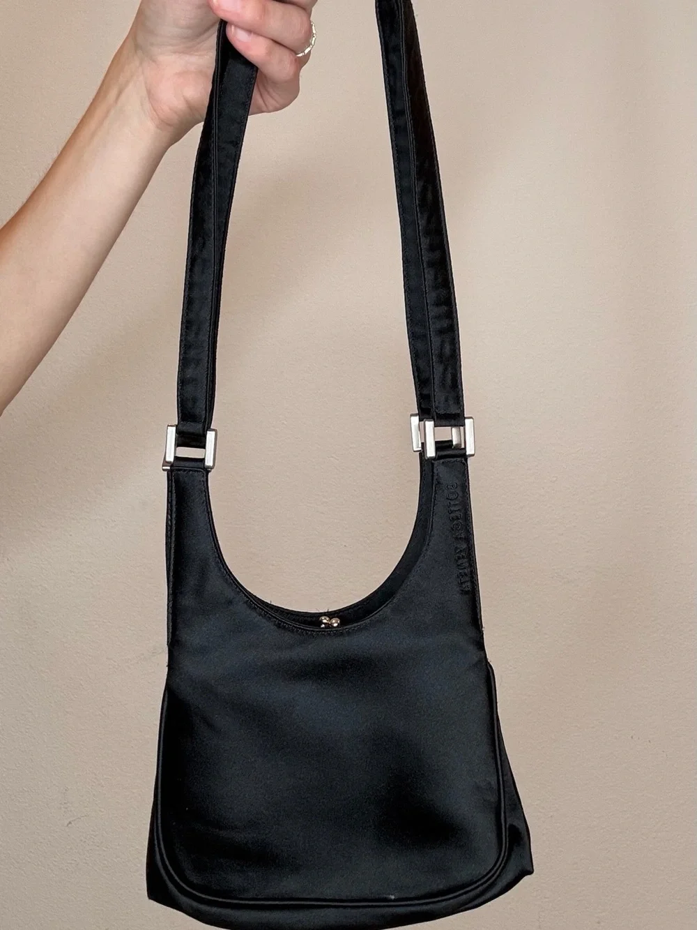 Bottega Veneta satin shoulder bag